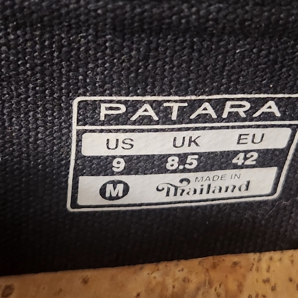 PATARA MEN,S BLUE SLIP-ON Shoes with Mushroom Embroidery Size 9. NWOT. - Picture 6 of 11